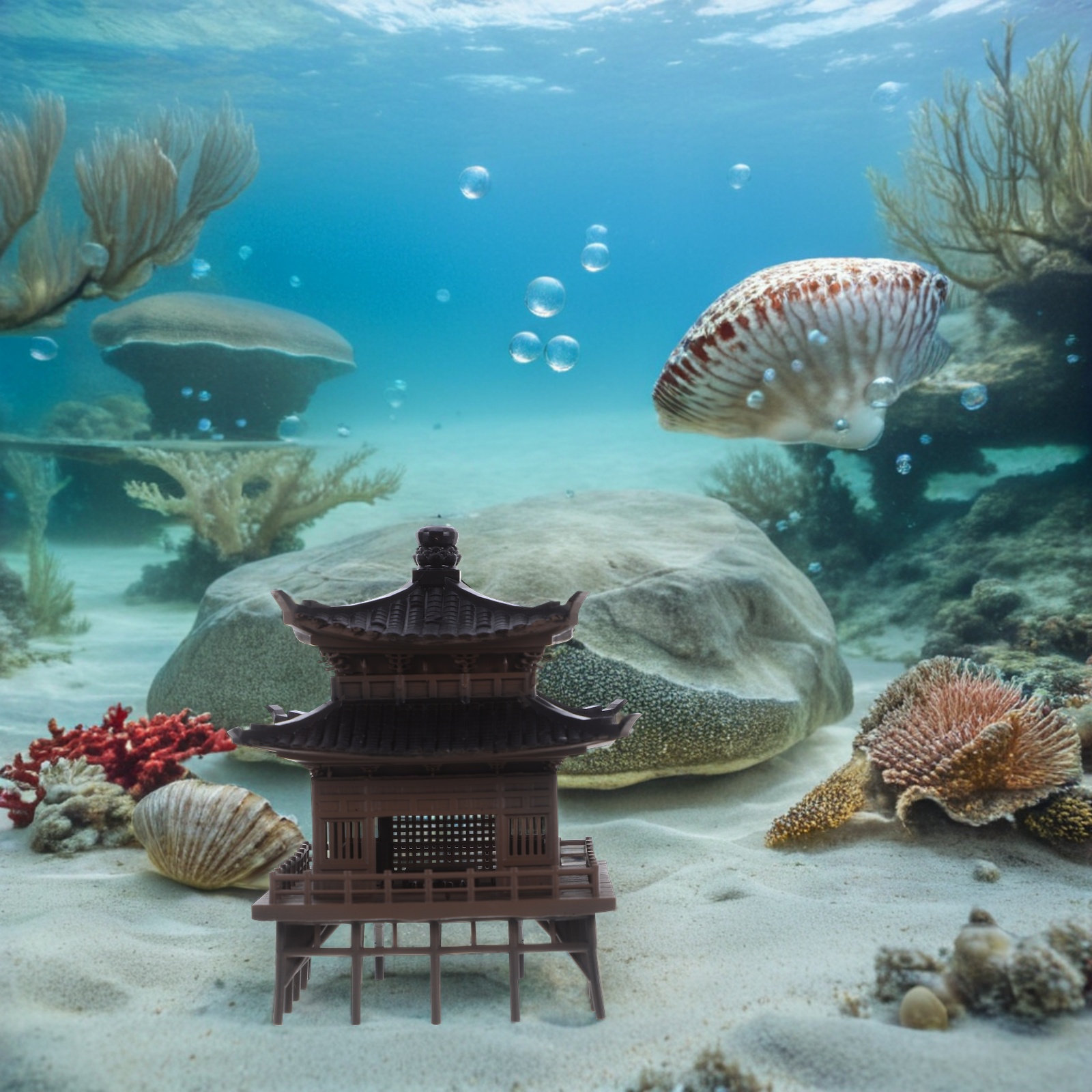 ของตกแต่งศาลาจีนขนาดเล็ก สำหรั - Bonsai Garden Landscape Design บทวิจารณ์และราคา