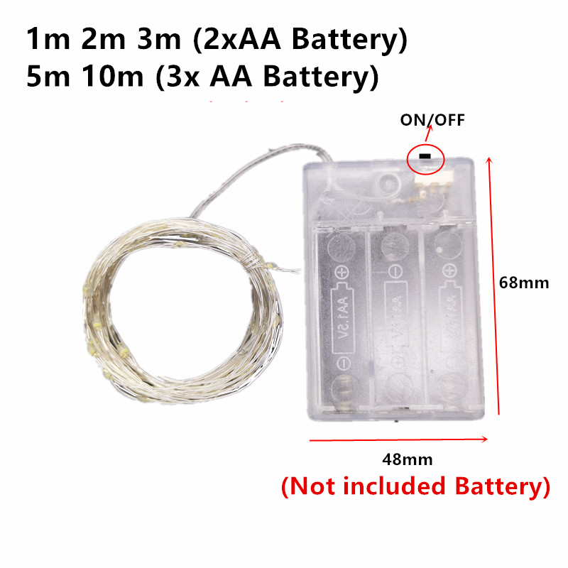 ไฟประดับ LED แบบเส้นทองแดง 10  - Copper Wire Roll บทวิจารณ์และราคา