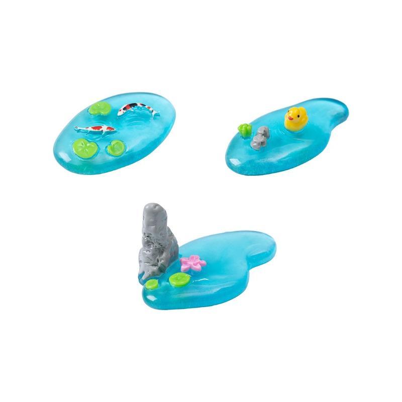 เครื่องประดับตกแต่งสวนเรซิ่นขน - Bonsai Garden With Koi Pond บทวิจารณ์และราคา